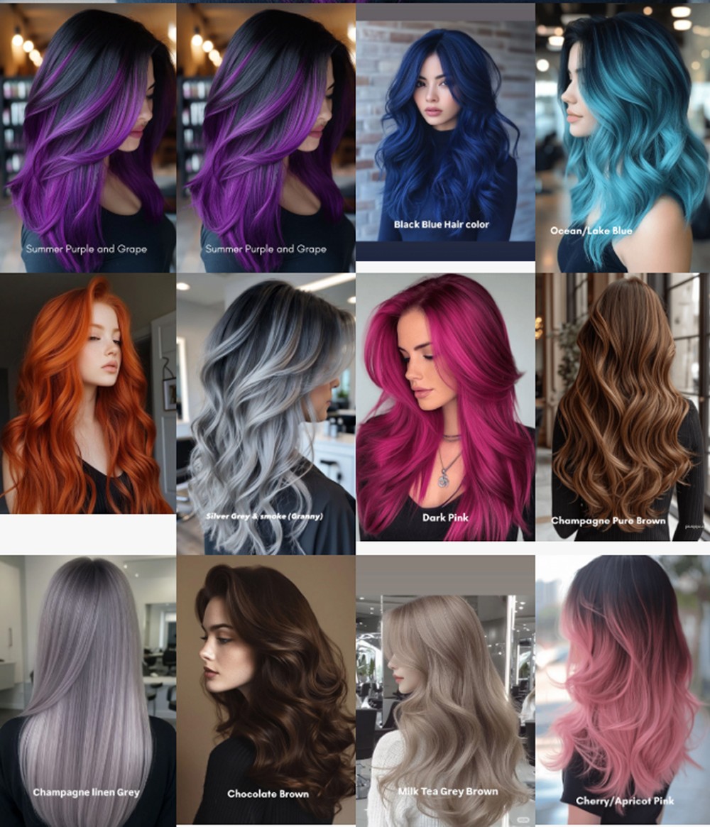 Shoupin Hair Dye, Hair Color No Bleaching Hair Nourishing Coloring Hairdye 3.4oz