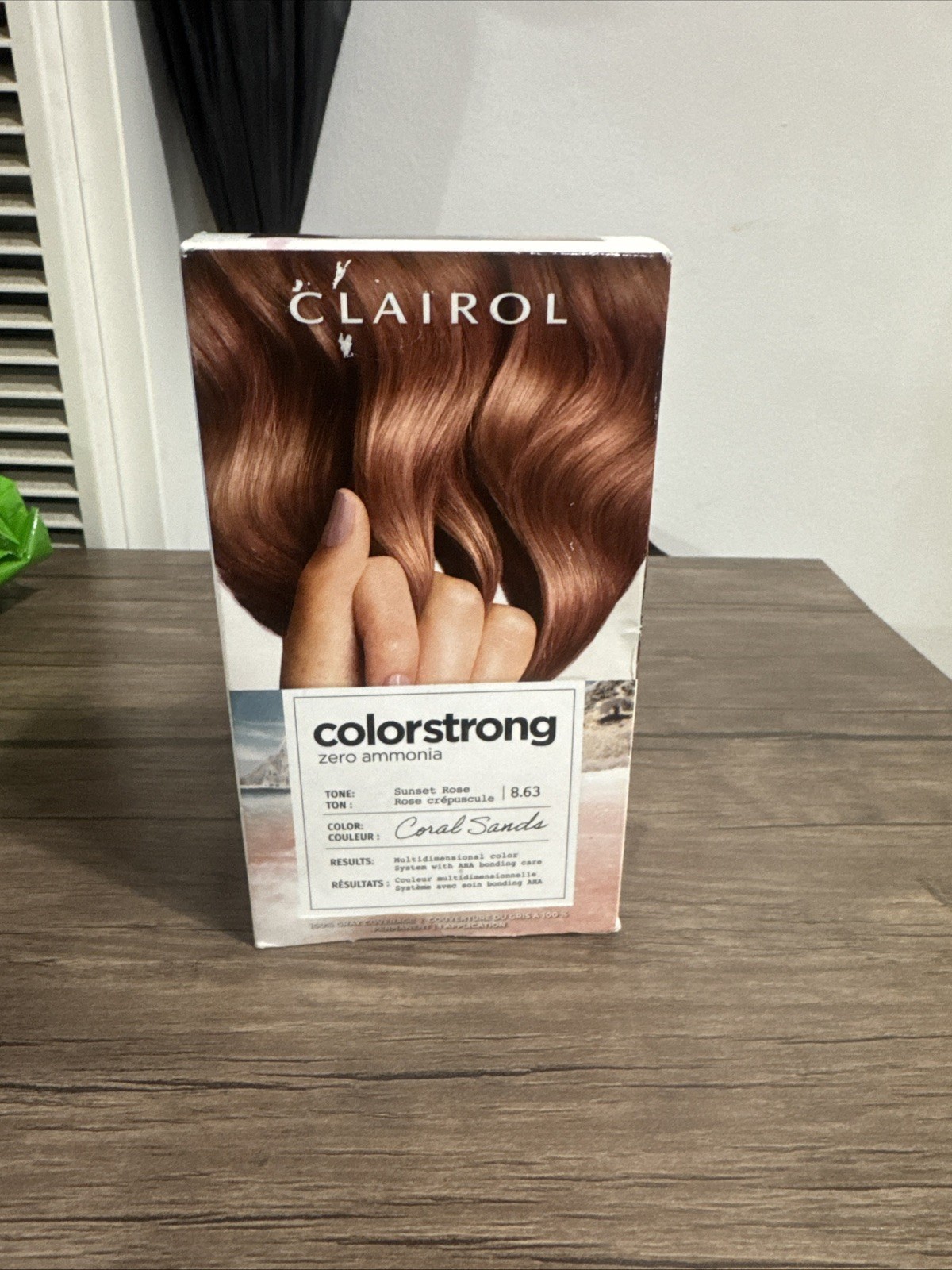 Clairol Color Strong Zero Ammonia ~ Sunset Rose 8.63 Coral Sands Hair Color