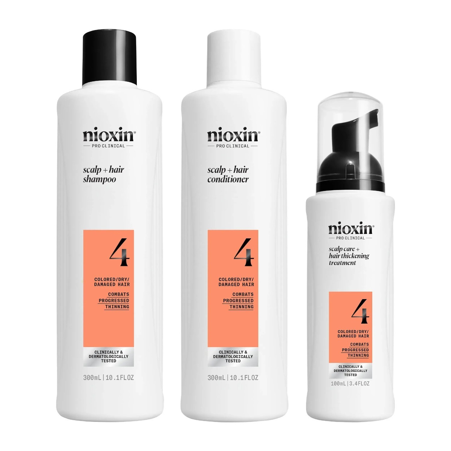 Nioxin Scalp + Hair Thickening System 4 KIT (Full Size)
