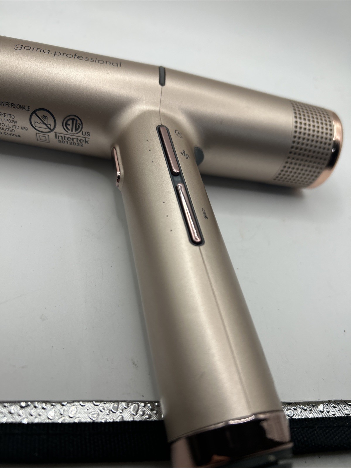 GAMA GAMA ITALY PROFESSIONAL HAIR DRYER IQ2 Perfetto Rose Gold.