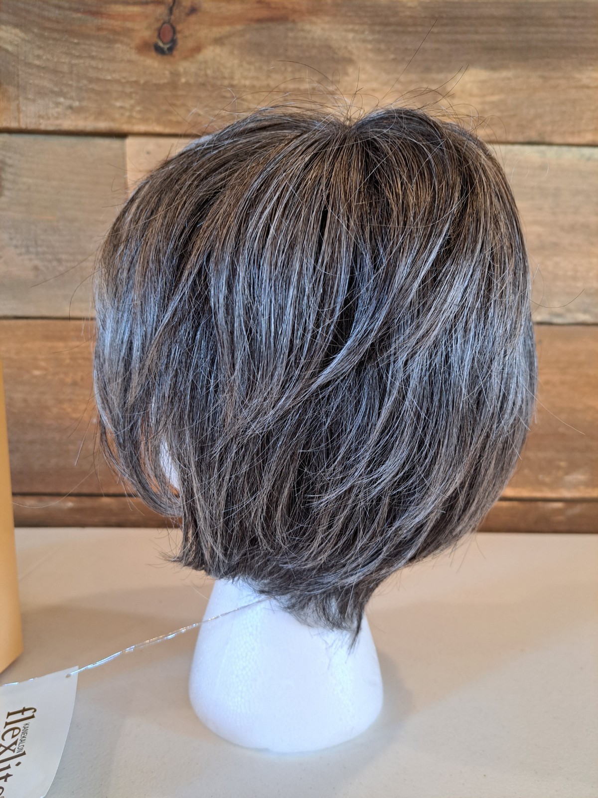 GABOR Luxury Collection Gray Wig Sugared Charcoal Average Prodigy Modacrylic NEW