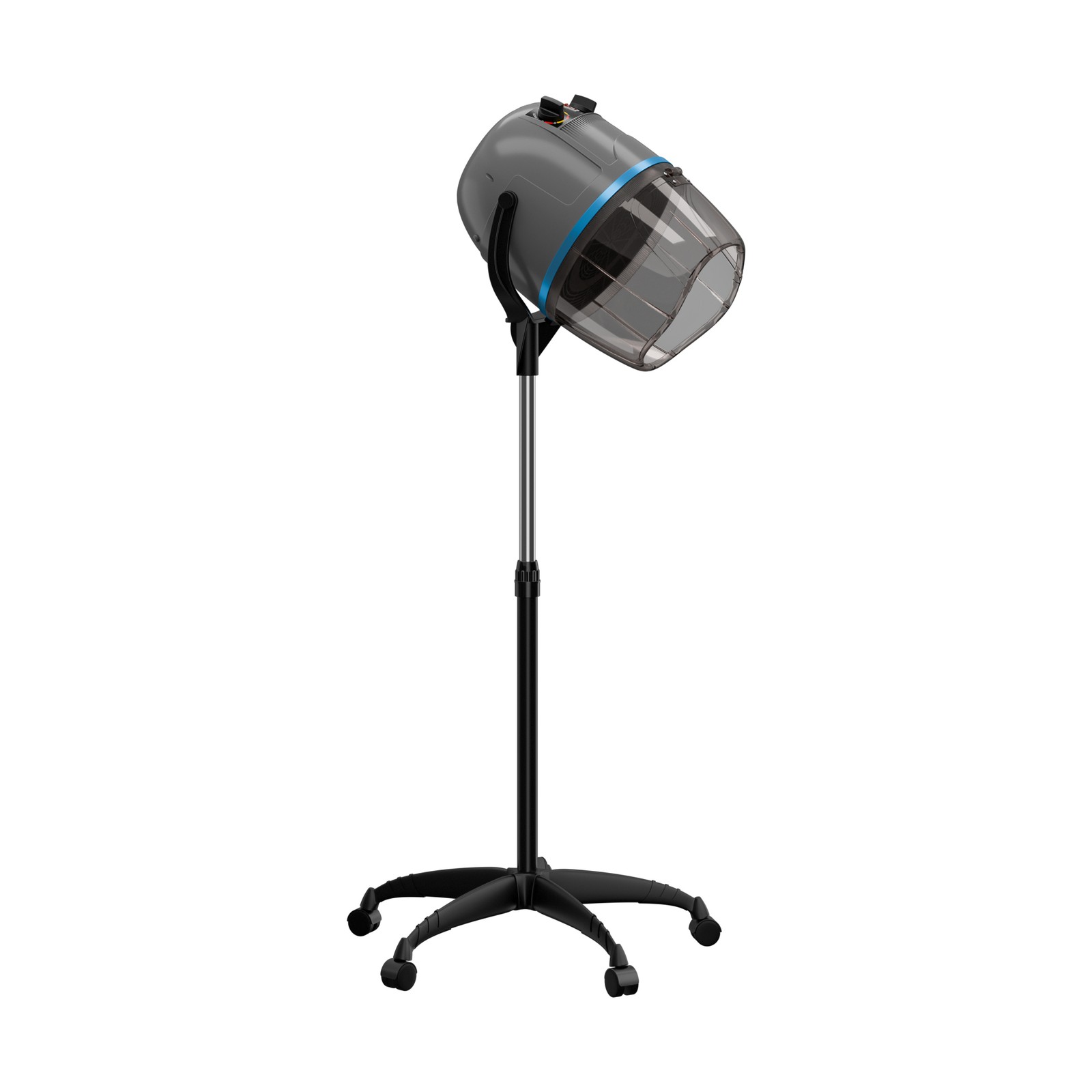 1300W Hair Bonnet Dryer Hot Perm Adjustable Height Salon Use Professional Gray