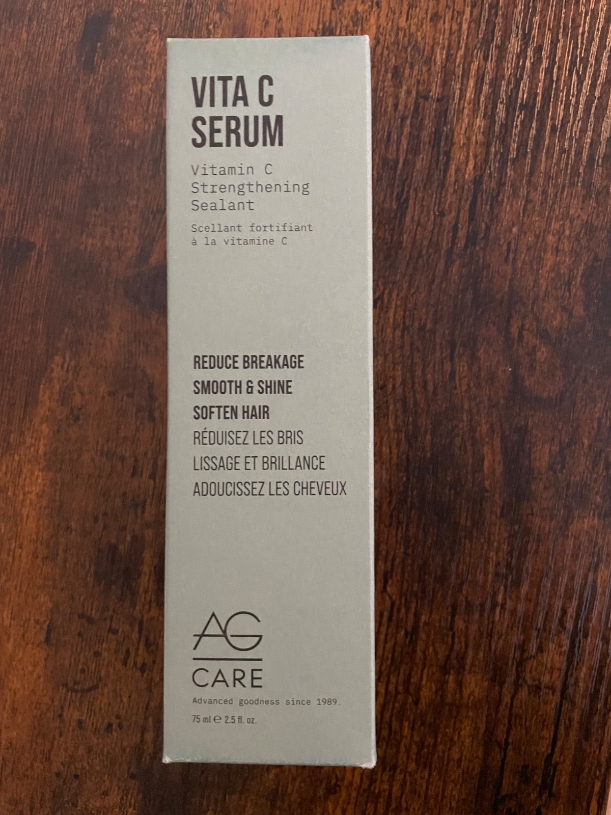 AG Care Repair Serum Vitamin C Strengthening Sealant 2.5 fl.oz NIB