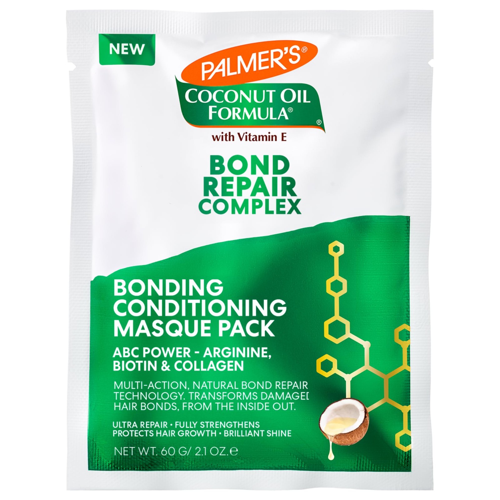 Palmer’s Amino Bonding Hair Mask 2.1oz Intense Conditioning Masque Anti Frizz