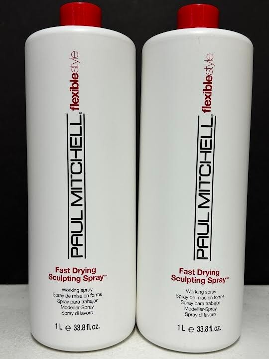 Paul Mitchell Fast Drying Sculpting Spray Working Spray – 2 Pack / 33.8 fl oz