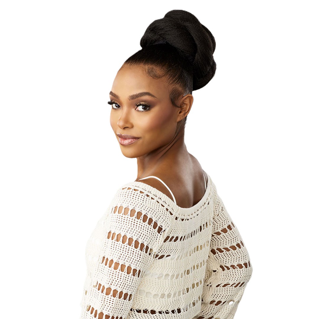 Sensationnel Syntetic Hair Wig Piece Lulu Bun Updo – Knotted Bun Unit 1