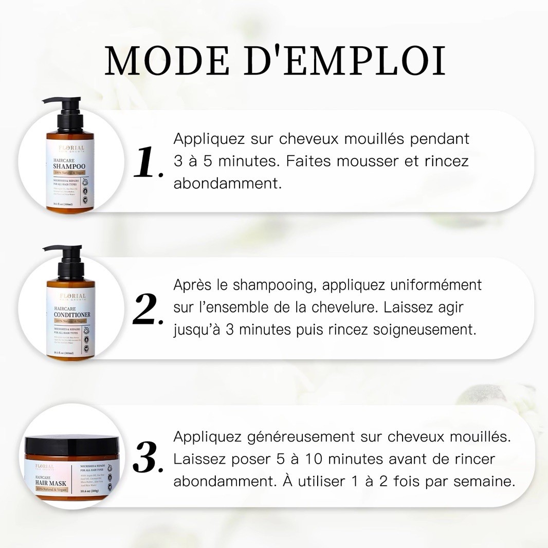 Nourishes $ repair for all hair types