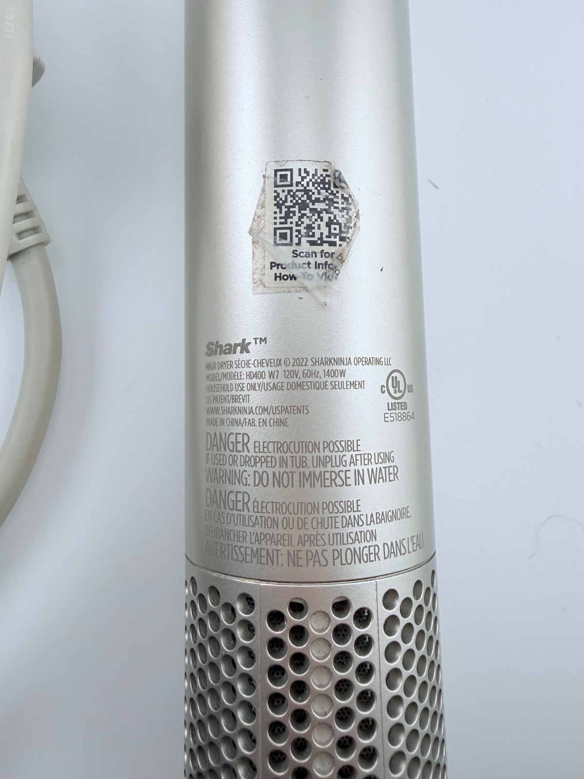 Shark FlexStyle Air Styling & Drying System Model 1300W-Used,but great condition