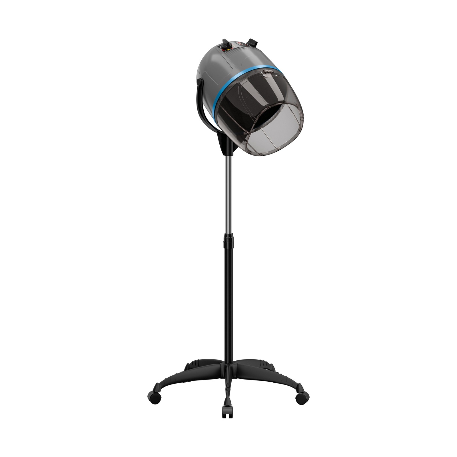 1300W Hair Bonnet Dryer Hot Perm Adjustable Height Salon Use Professional Gray
