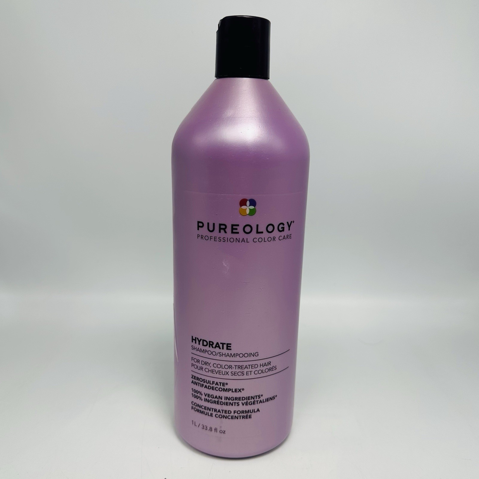 Pureology Hydrate Sheer Shampoo – 1 L / 33.8 fl oz – *NEW SEALED Broken Lid*