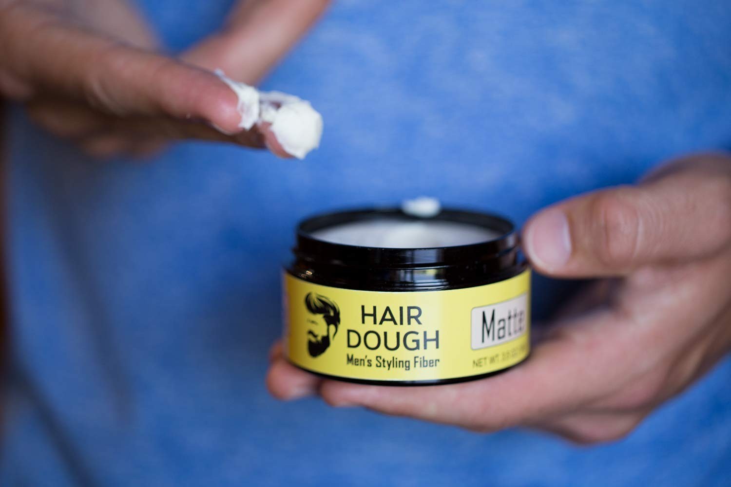 Hair Dough Styling Clay Matte Finish Strong Hold Hair Wax Paste