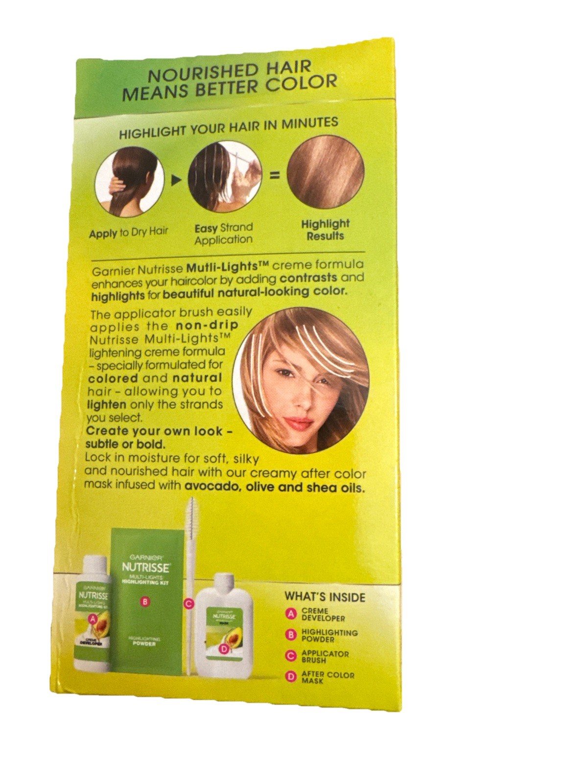 Garnier Permanent Hair Color Nutrisse Nourishing Creme H2 Golden Blonde – 1 Unit