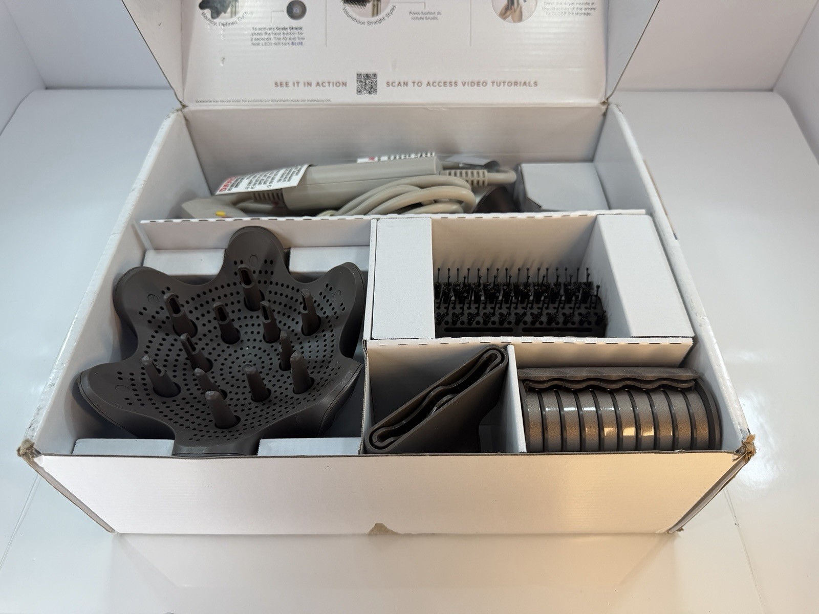 Shark SpeedStyle Pro Flex HD731 Hair Dryer W/ QuickSmooth Brush & Diffuser New