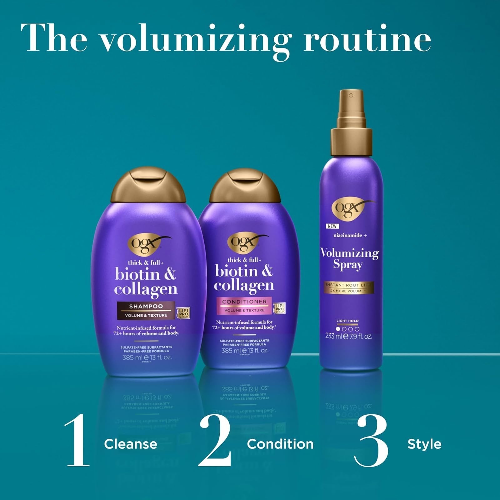 OGX Thick & Full Biotin & Collagen Volumizing Shampoo 13 fl oz