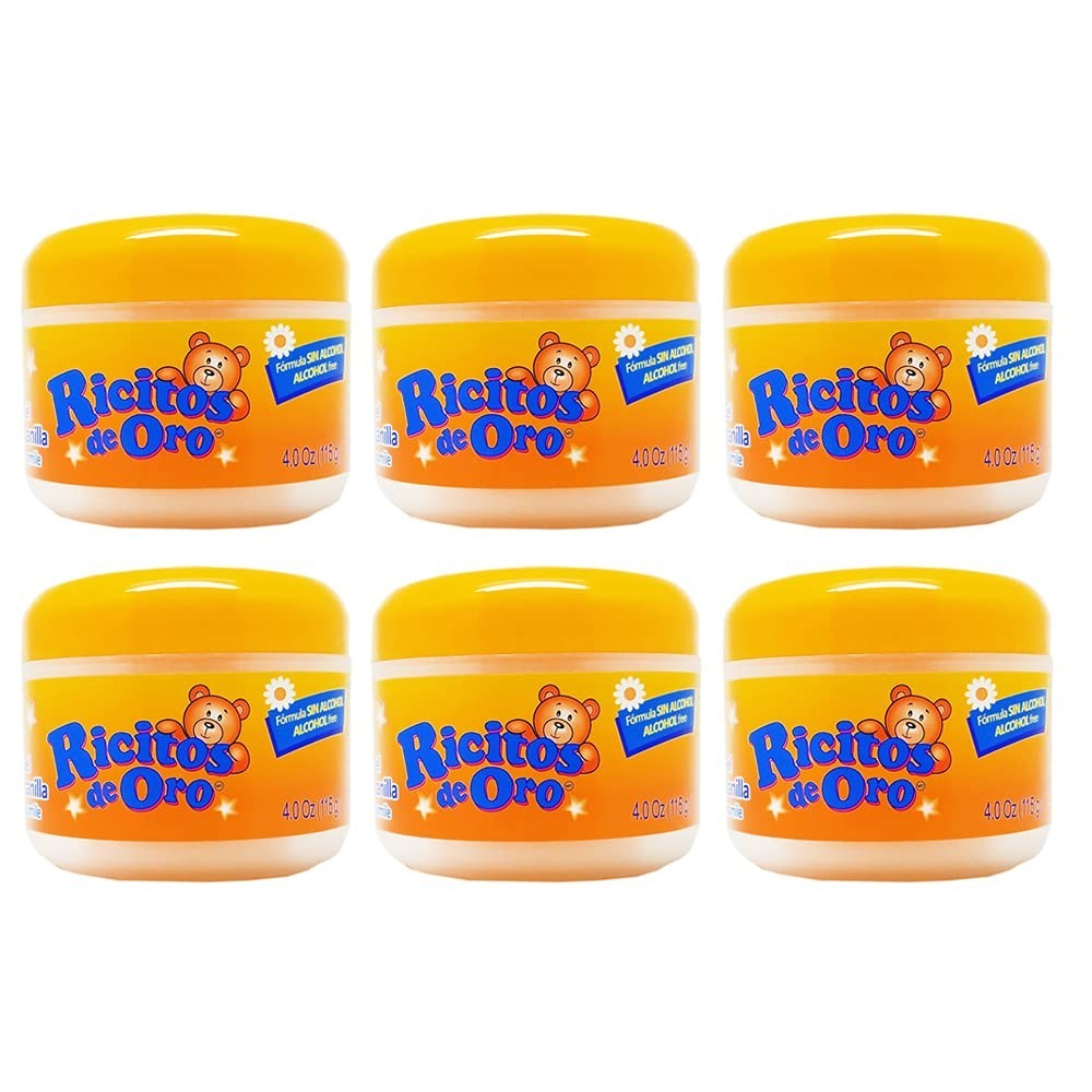 Chamomile Styling Gel 4oz – Pack of 6, Hair Gel for Smooth Hold & Shine
