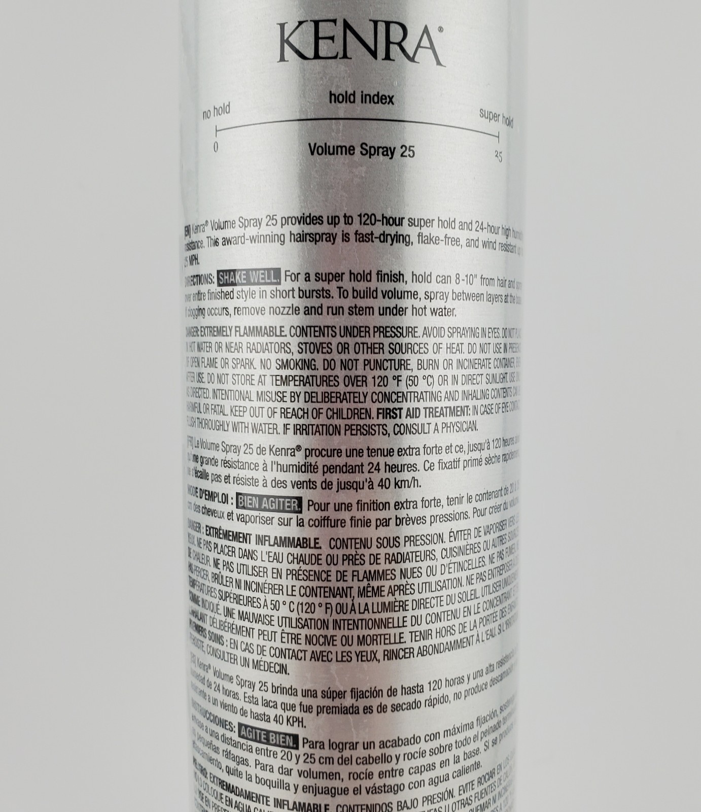 Kenra 25 Super Hold Finishing Spray 10oz New Sealed Long Lasting Volume Aerosol