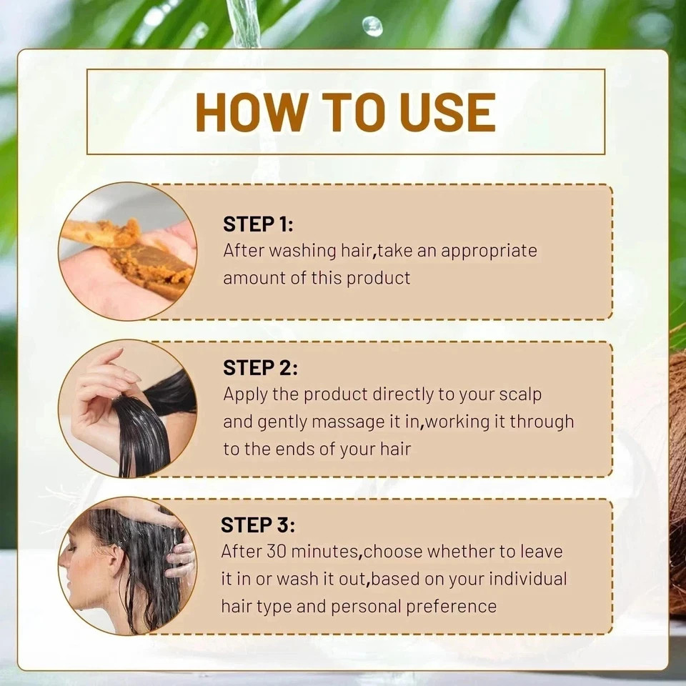 Azure Batana Oil for Hair Growth, Azure Batana Oil, Batana Oil,100% Honduran Oil
