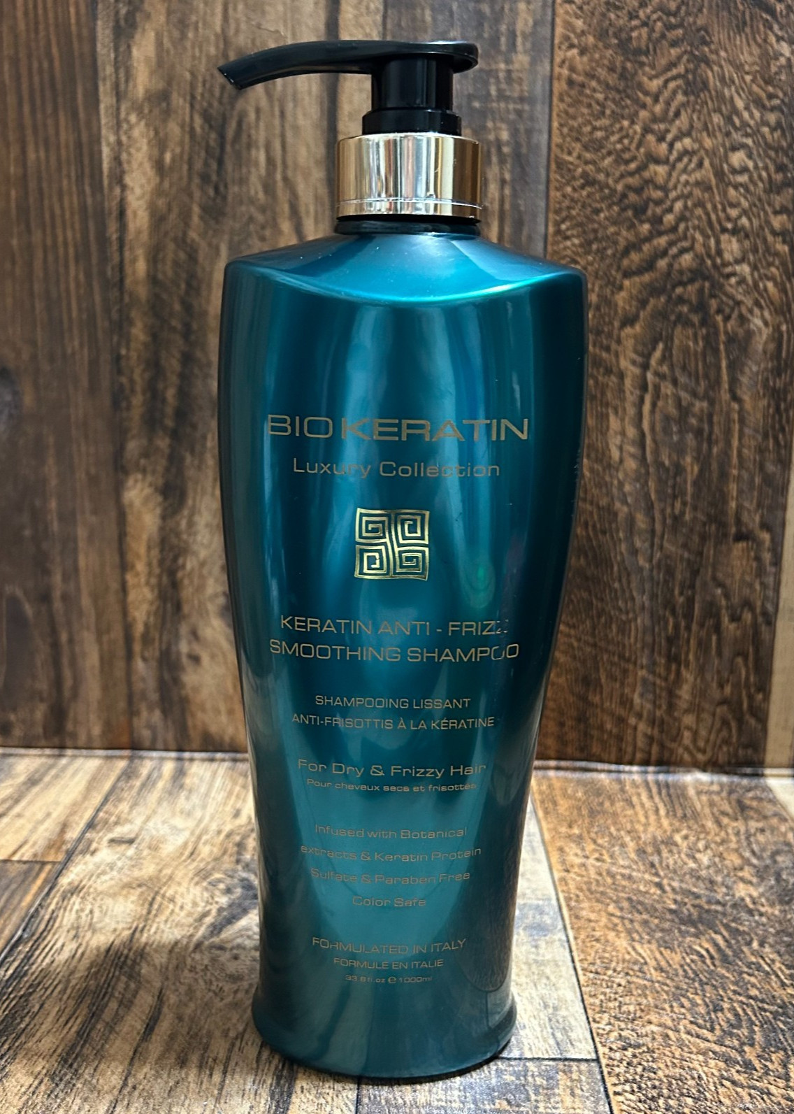 Bio Keratin Luxury Collection ~ Keratin Anti-Frizz Smoothing Shampoo 33.8 fl oz