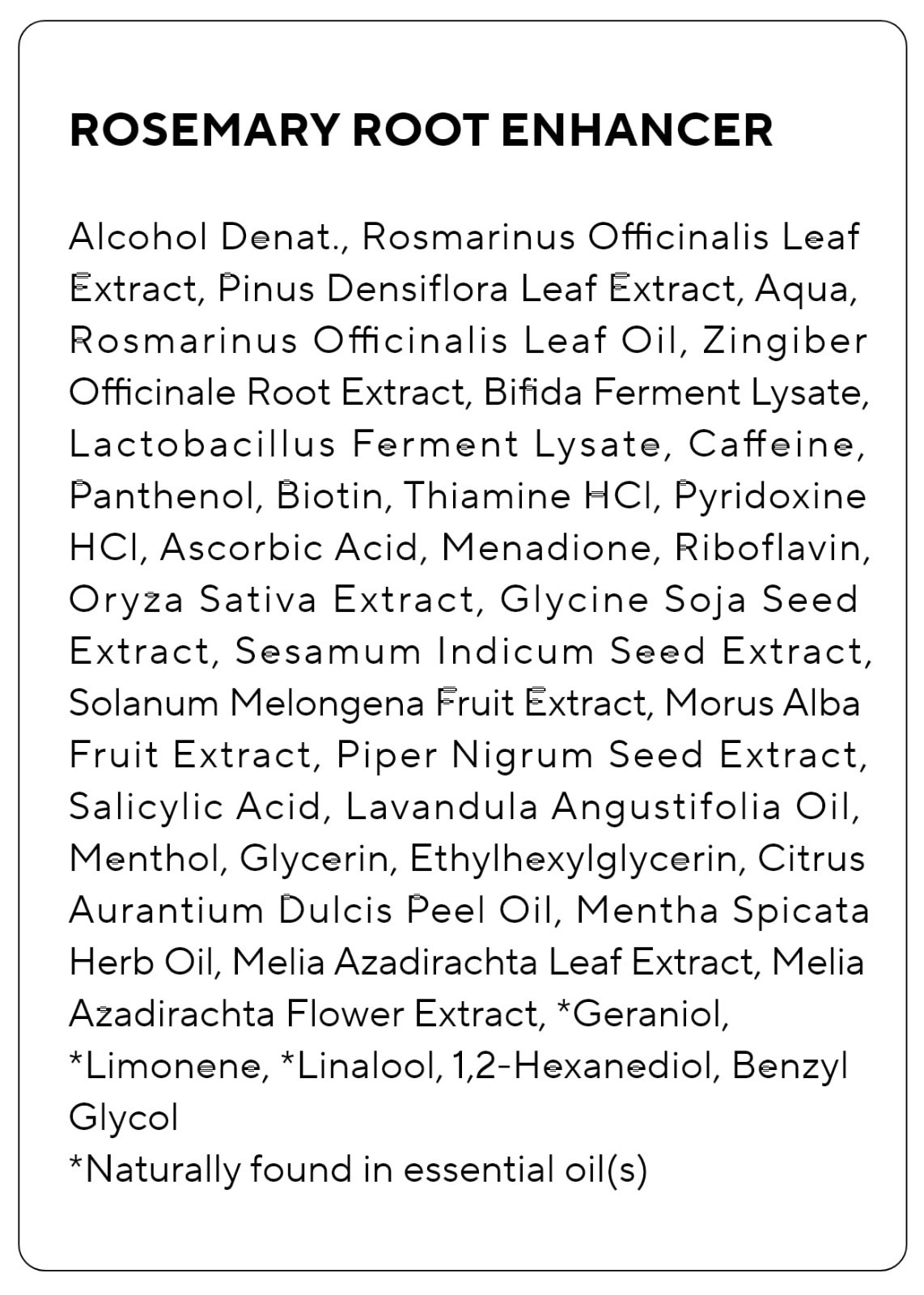 Root Enhancer Rosemary Water Spray for Hair Growth | Caffeine & Biotin Oil, Kore