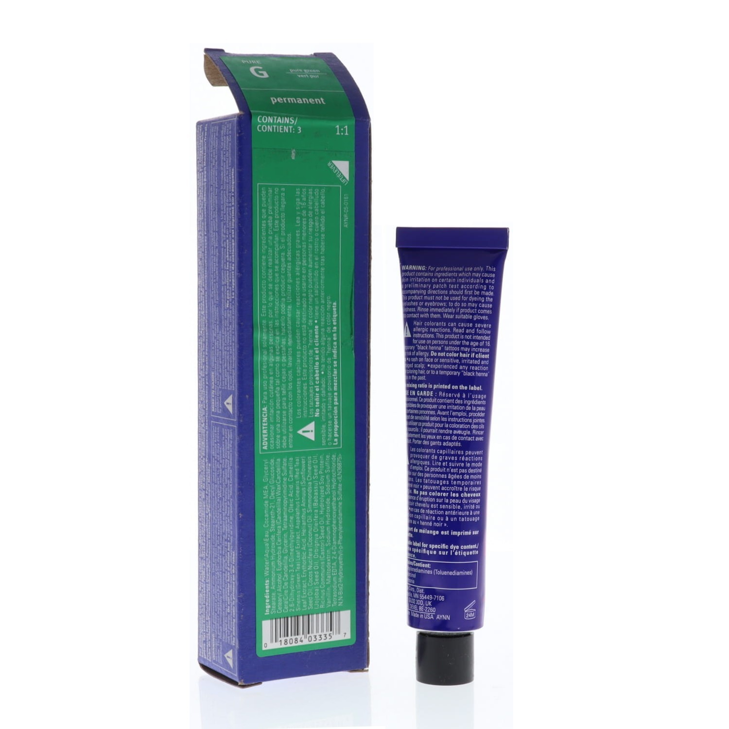 Aveda Full Spectrum Permanent Vegan Hair Color Pure Green 28g/1oz