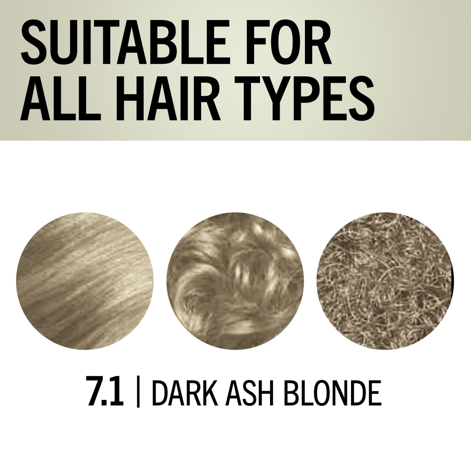 Schwarzkopf Keratin Color 7.1 Dark Ash Blonde Permanent Hair Dye Hair Color Kit