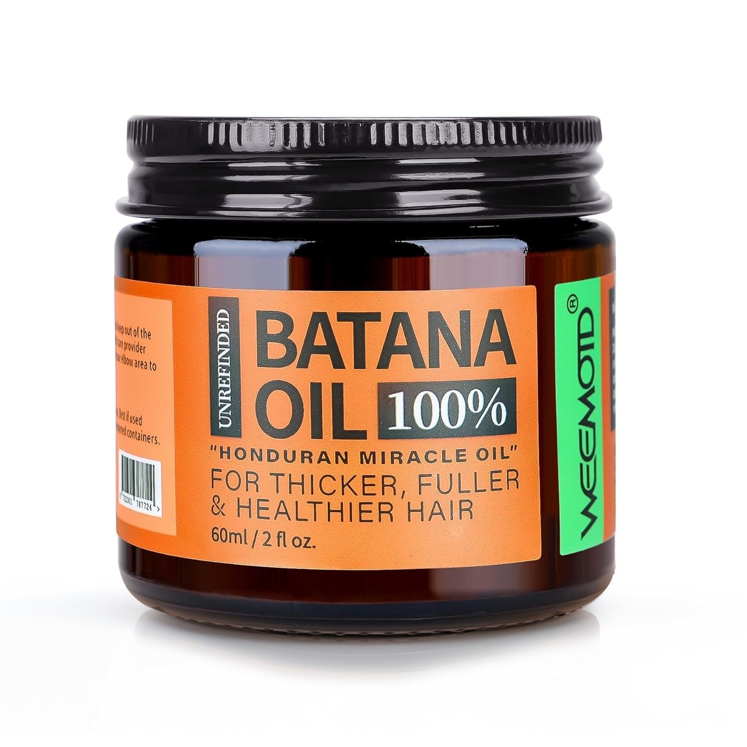 Batana Oil for Hair Growth Dr Sebi, 100% Raw 2 Fl Oz (Pack of 1), Brown
