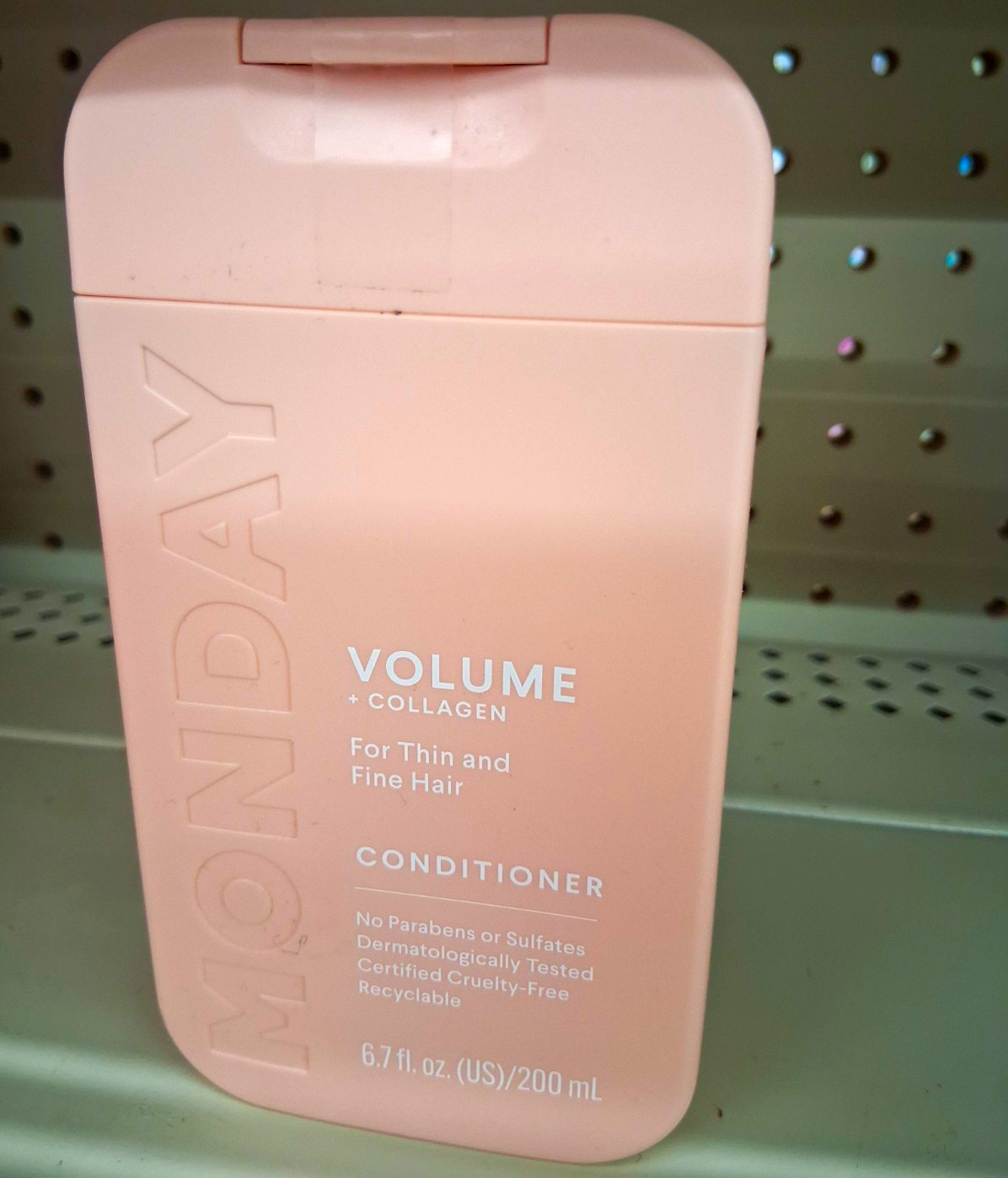 MONDAY VOLUME + Collagen Volumizing Conditione Fine/Thin Hair 6.7fl oz Pack Of 2