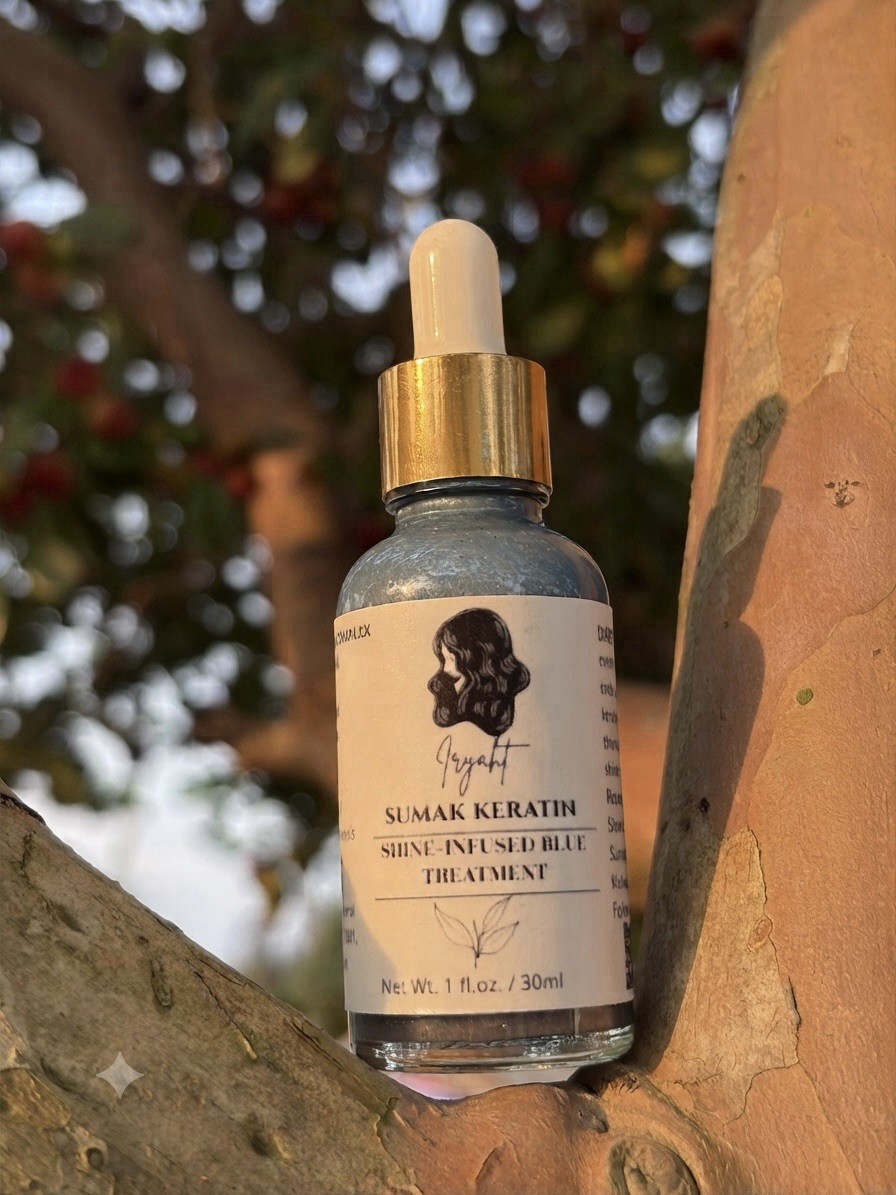 Sumak Keratin |Natural Blue Hair Treatment infused with Shine and Fresh Guava