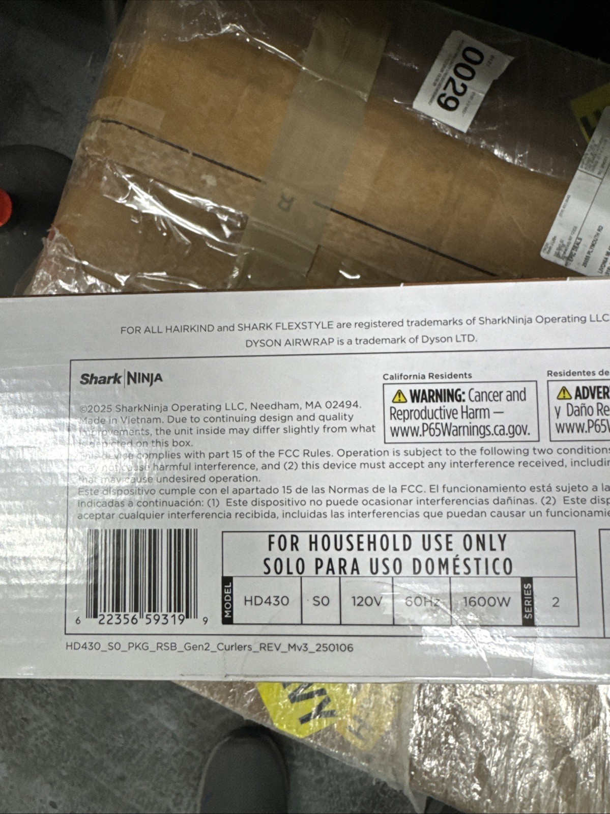 1300 W Shark HD430 FlexStyle Air Drying and Styling System US Stock. New