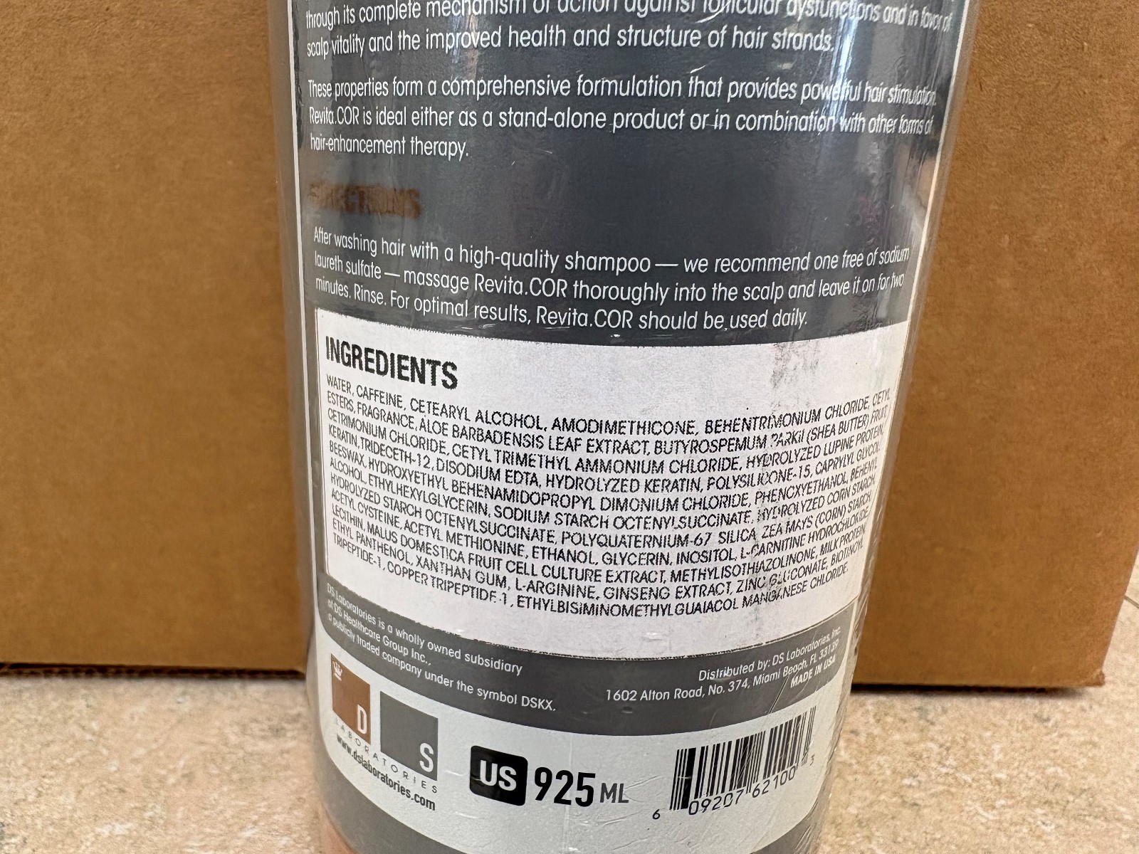2 X DS Laboratories Revita Hair Stimulating Conditioner 31 Oz, High Performance