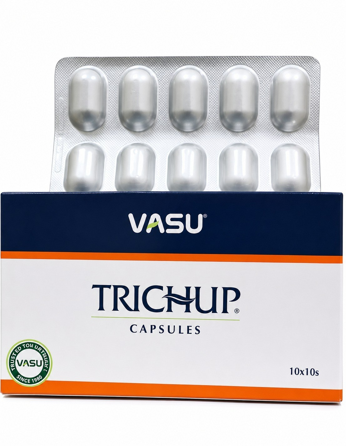 Vasu Trichup 100 Capsules | Hair Growth Wellness Support | FREE SHIPPING