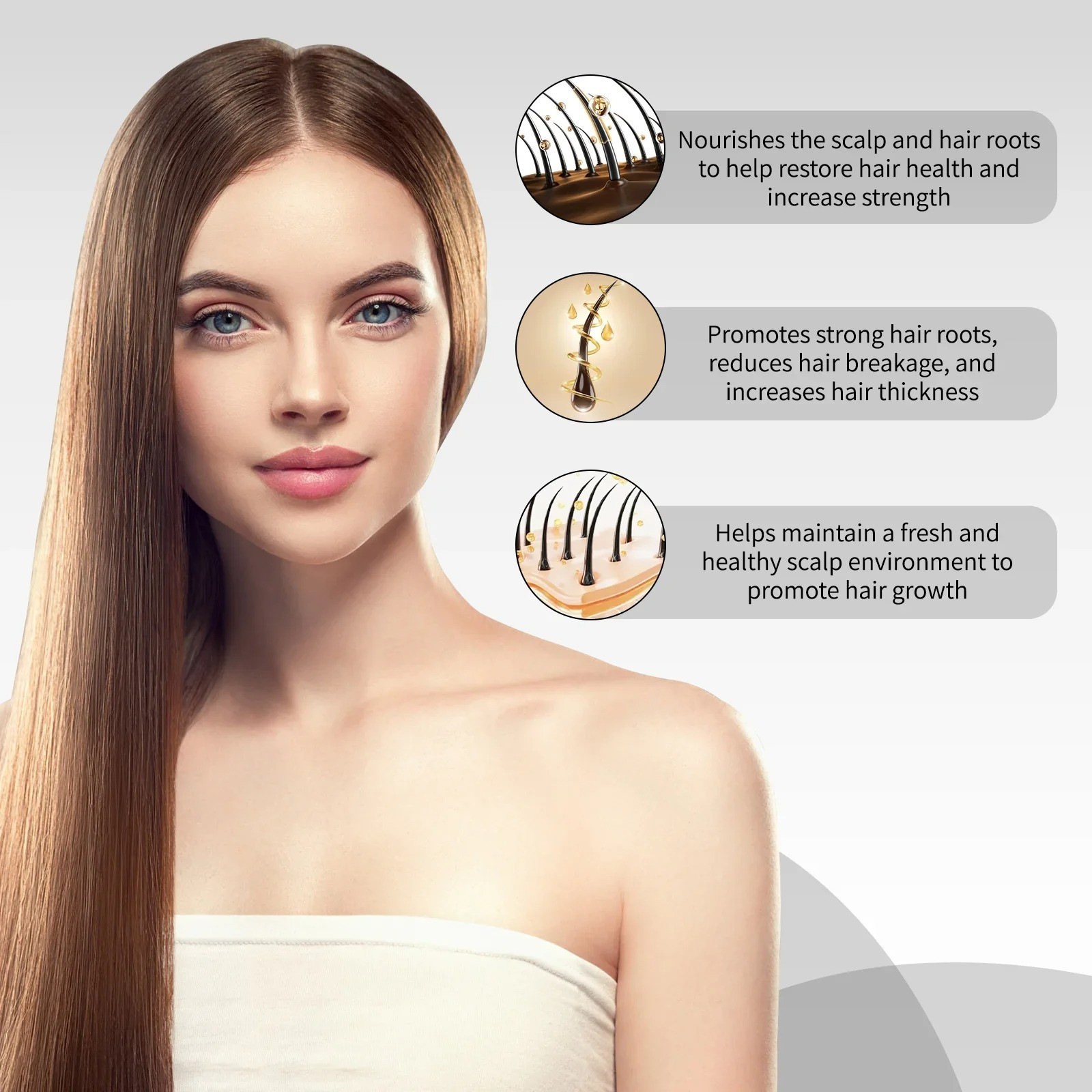 Black Sesame Hair Growth Serum, Black Sesame Hair Growth Oil, Sesame Extract