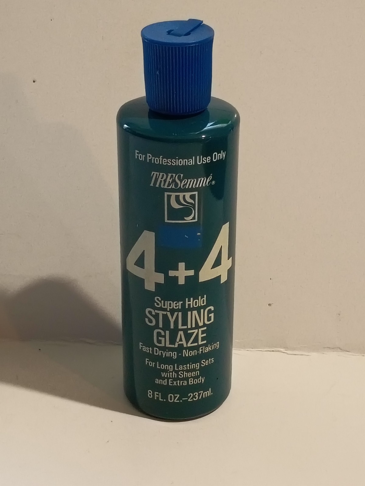 Tresemme 4 + 4 Super Hold Styling Glaze For Sheen & Extra Body 8 Oz. NOS Vintage