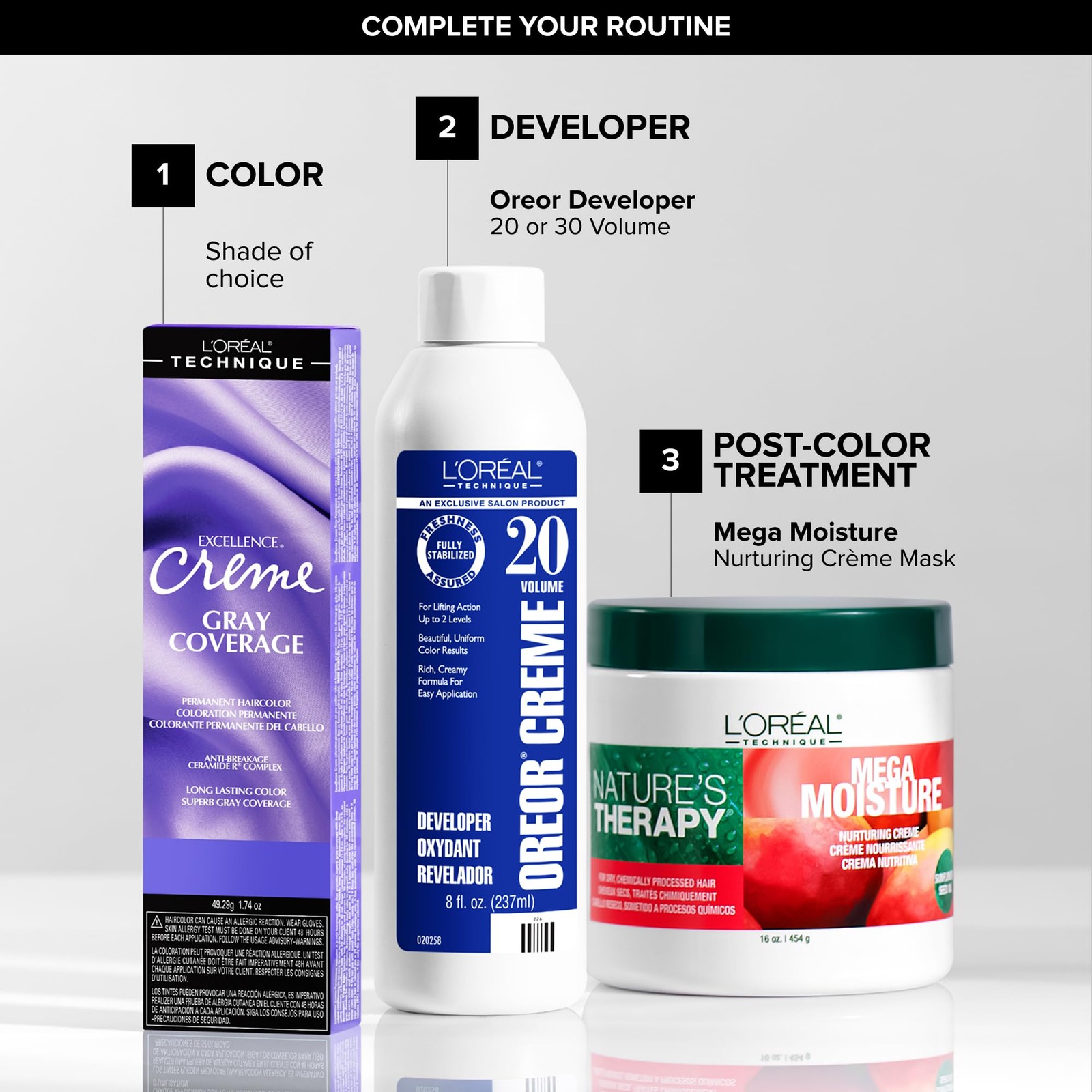 Hair Color 20 Volume Developer 8 Oz