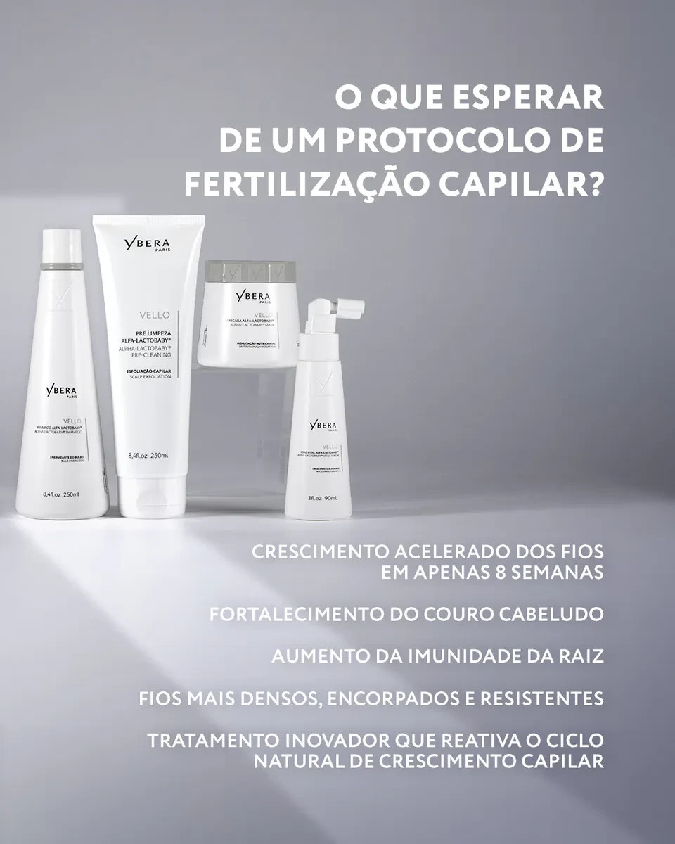 Ybera Vello Alfa-Lactobaby Anti-Hair Loss Serum 90ml Ybera Paris Hair Growth