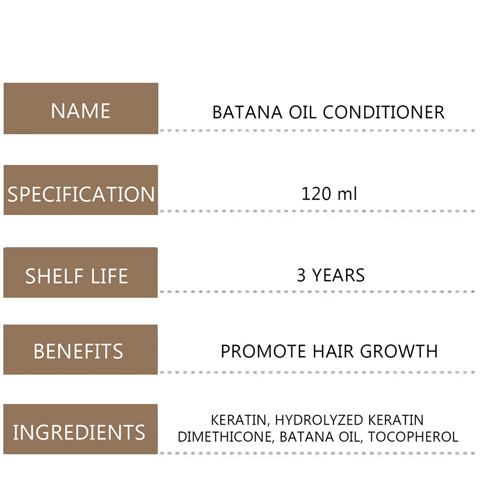 Natural 100% Batana Oil for Hair Growth Hair Loss Treatment Men Women Hair Care
