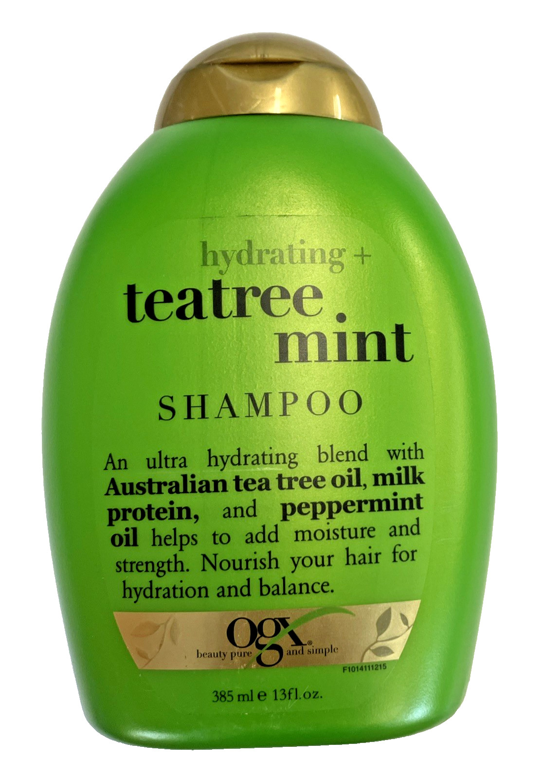 OGX Hydrating Tea Tree Mint SHAMPOO 13 fl oz Sulfate Free Nourish Hydrate NEW