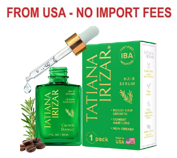 Hair Growth Serum Women Made in USA – Scalp Serum For Hair Growth Non-Greasy Bio