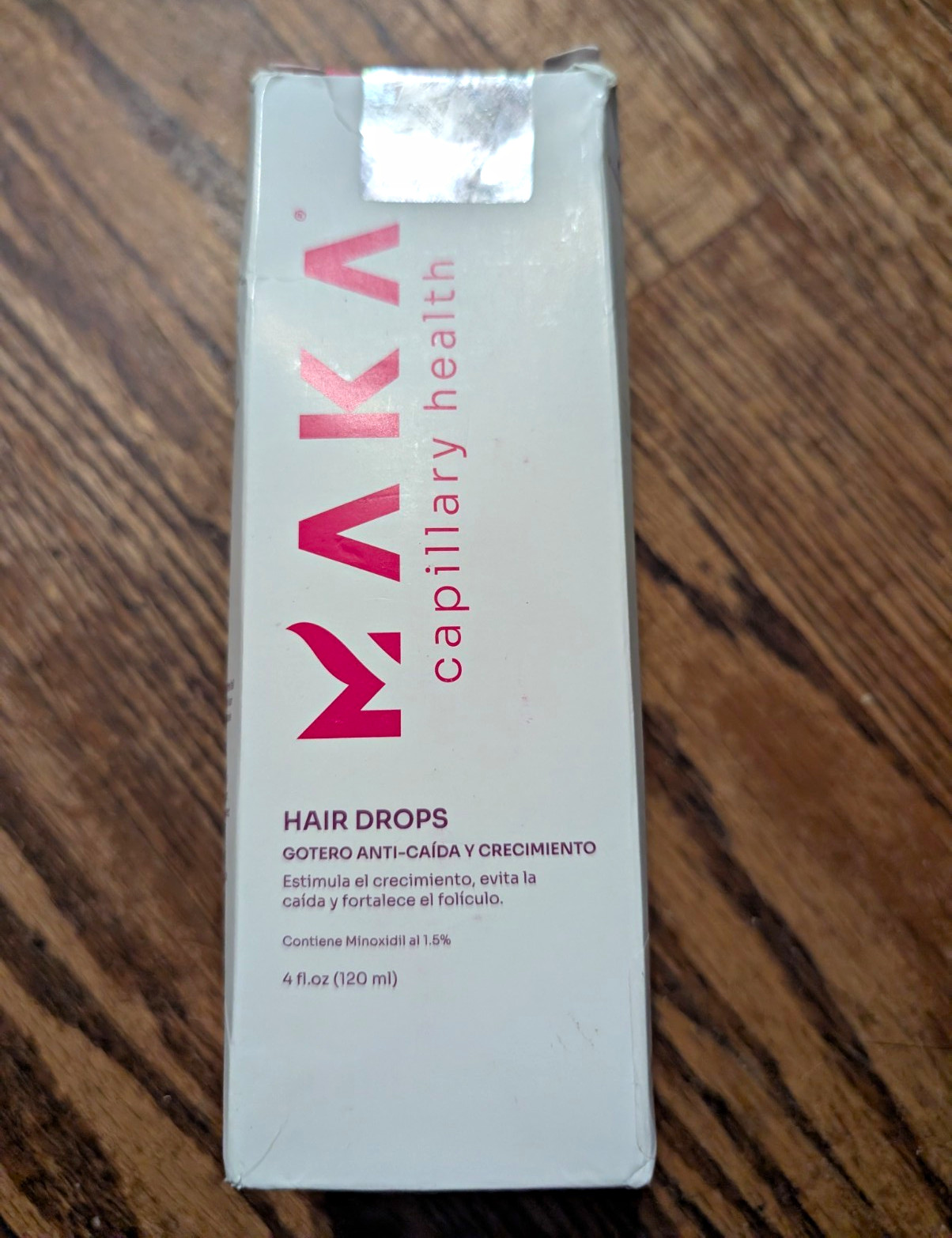 MAKA Capillary Health Minoxidil 5% Hair Growth Drops 4 fl oz Men Women