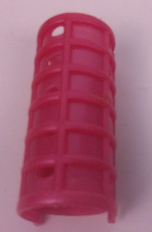 Unbranded Pink/Blue/Black/Yellow Plastic Rollers/Curlers (Lot Of 30).