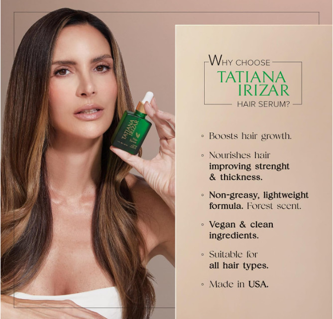 Hair Growth Serum Women Made in USA – Scalp Serum For Hair Growth Non-Greasy Bio