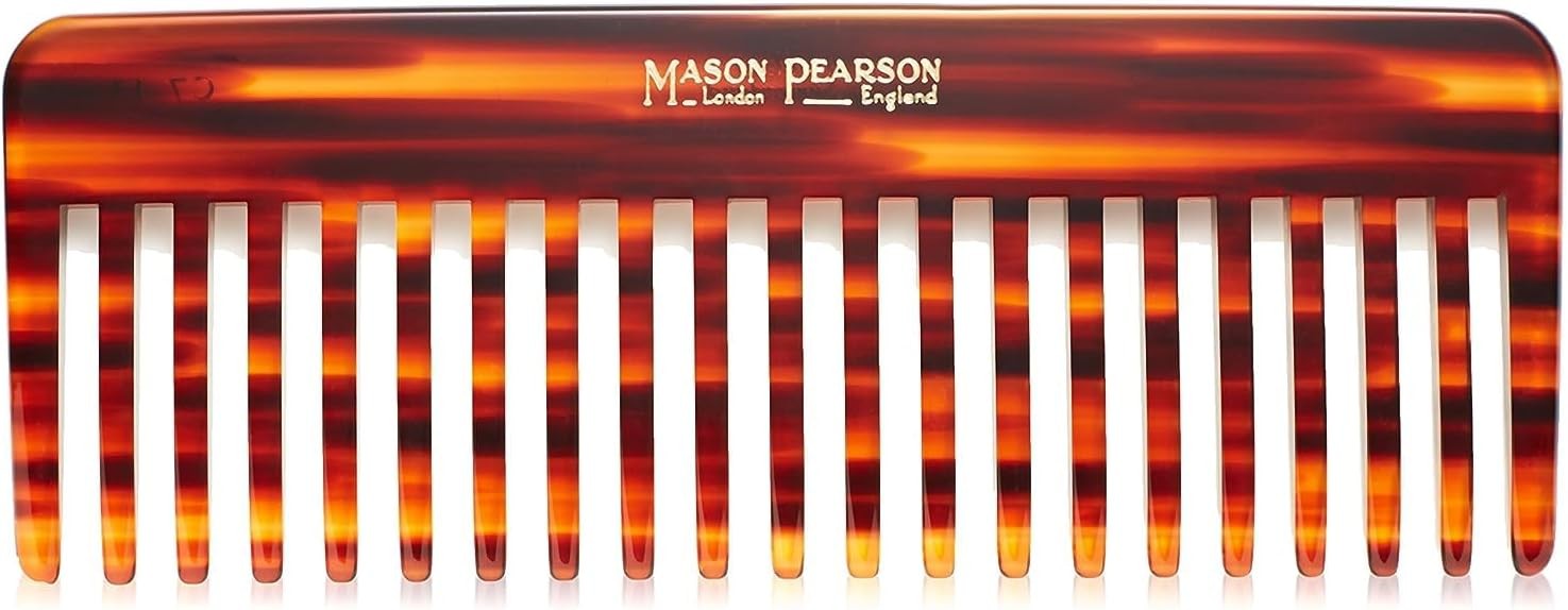 RAKE COMB 16.3 x 6cm (6.4×2.4in) C7 Mason Pearson Unisex Handmade New