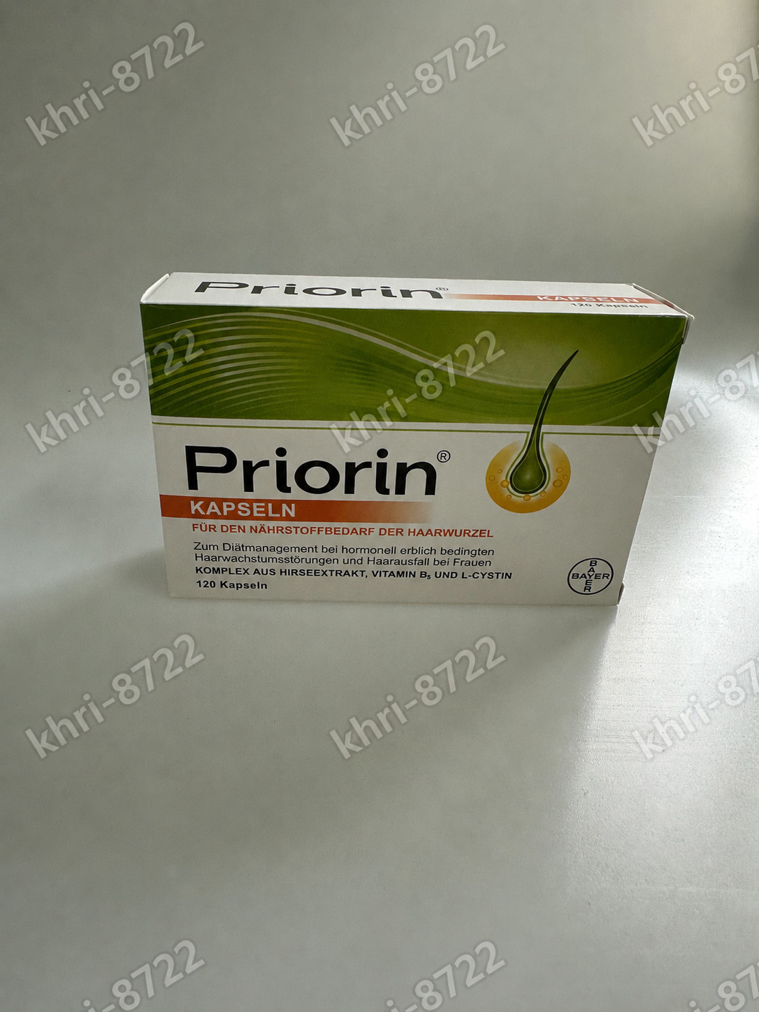 Priorin 120 Capsules Hair Nutrition Daily Beauty Support Exp 11/2028 Sealed