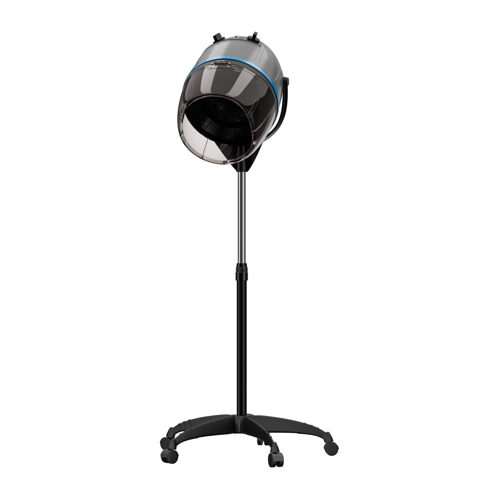 1300W Hair Bonnet Dryer Hot Perm Adjustable Height Salon Use Professional Gray