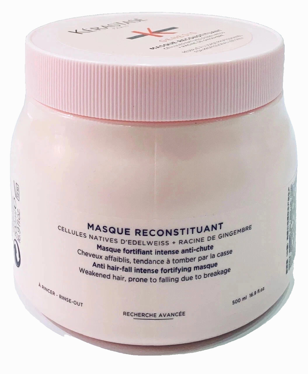Kérastase Genesis Masque Reconstituant Hair Mask 500ml Anti-Breakage Usa Ship