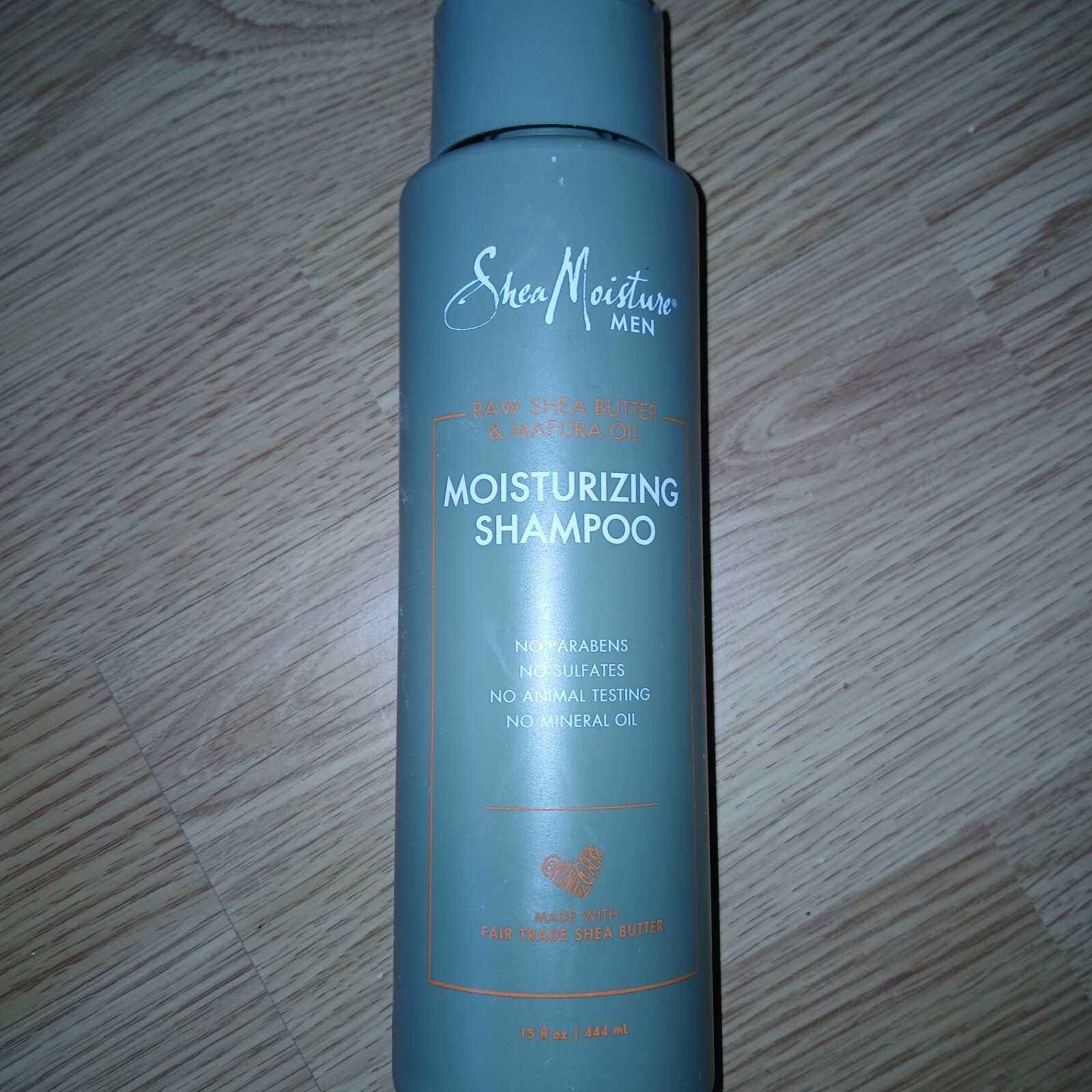 SHEA MOISTURE Men’s Shea Butter And Mafura Oil Moisturizing Shampoo, 15 OZ