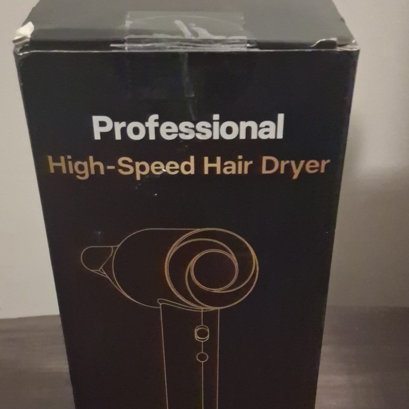 Professional Ionic Hair Dryer High-Speed Black Unisex Model/MPN ZCY891-C