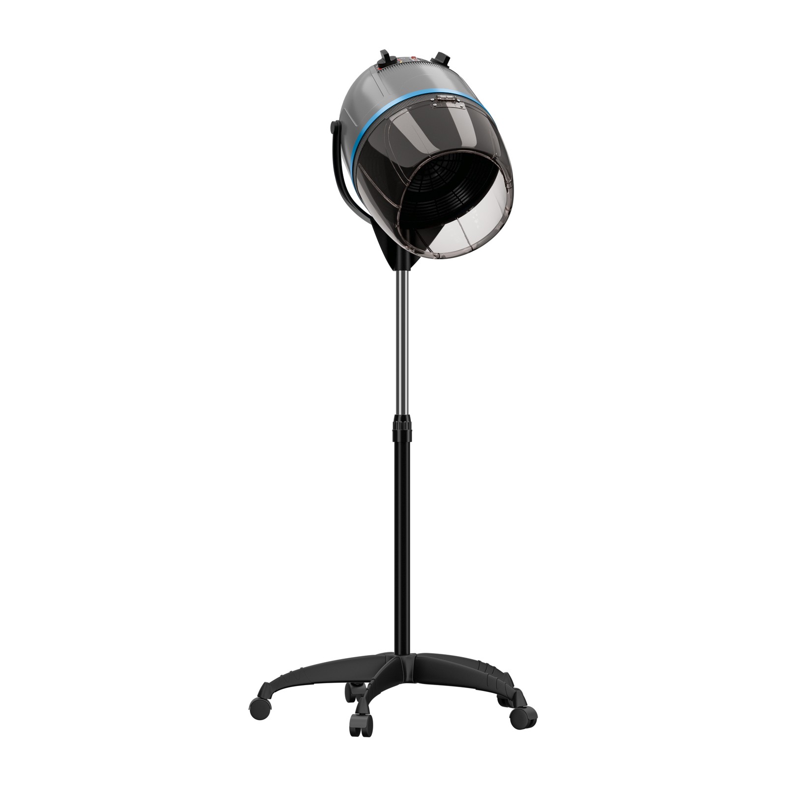1300W Hair Bonnet Dryer Hot Perm Adjustable Height Salon Use Professional Gray