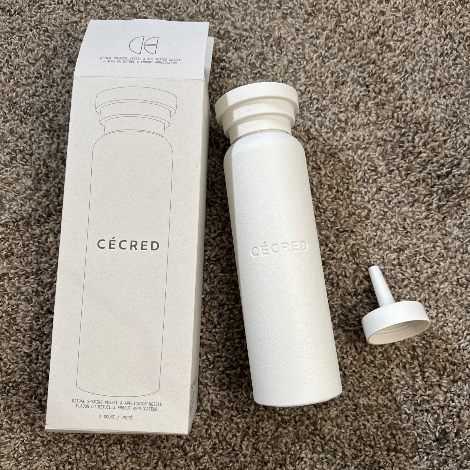 Cecred Ritual Shaking Vessel & Applicator Nozzle Large – New