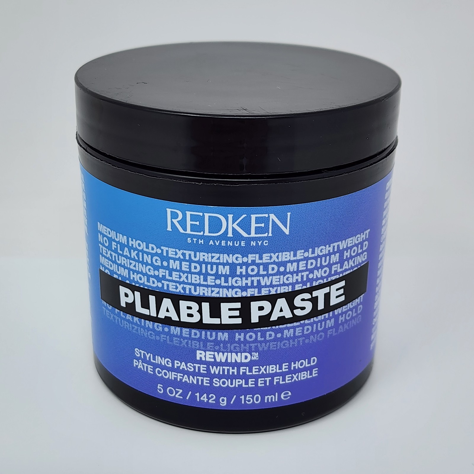 Redken Rewind Pliable Styling Paste with Flexible Hold for All Hair Types 5 oz